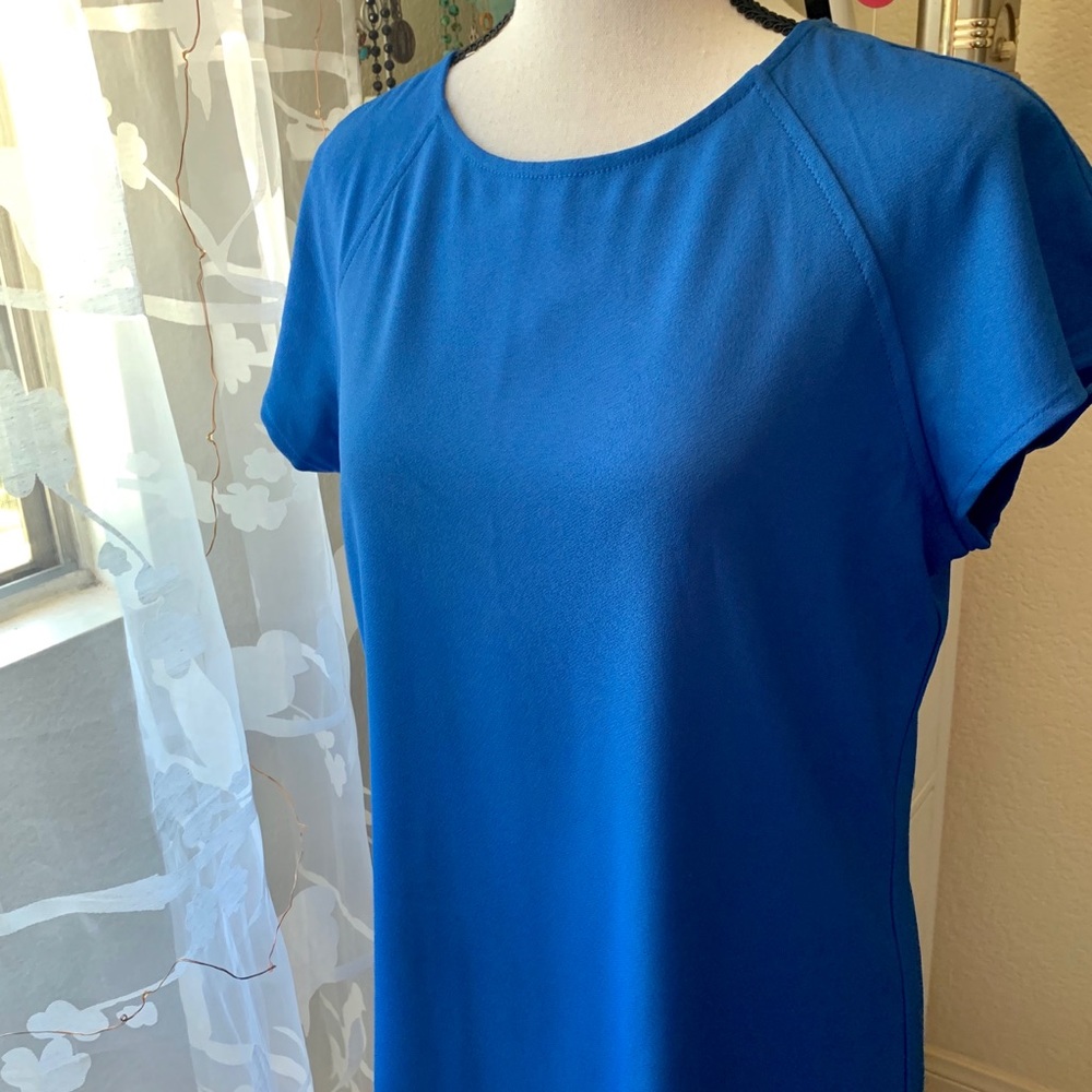 Blaque Label Mini shift dress with cap sleeves